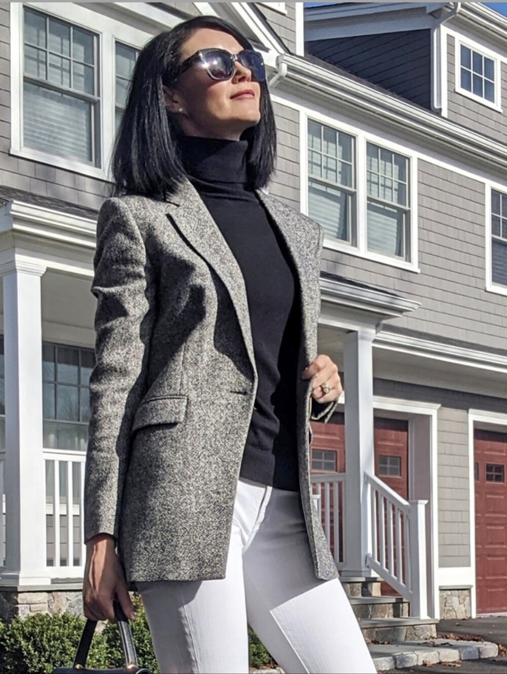 Rag & Bone Wool Grey Color Blazer Size 8, Great Condition